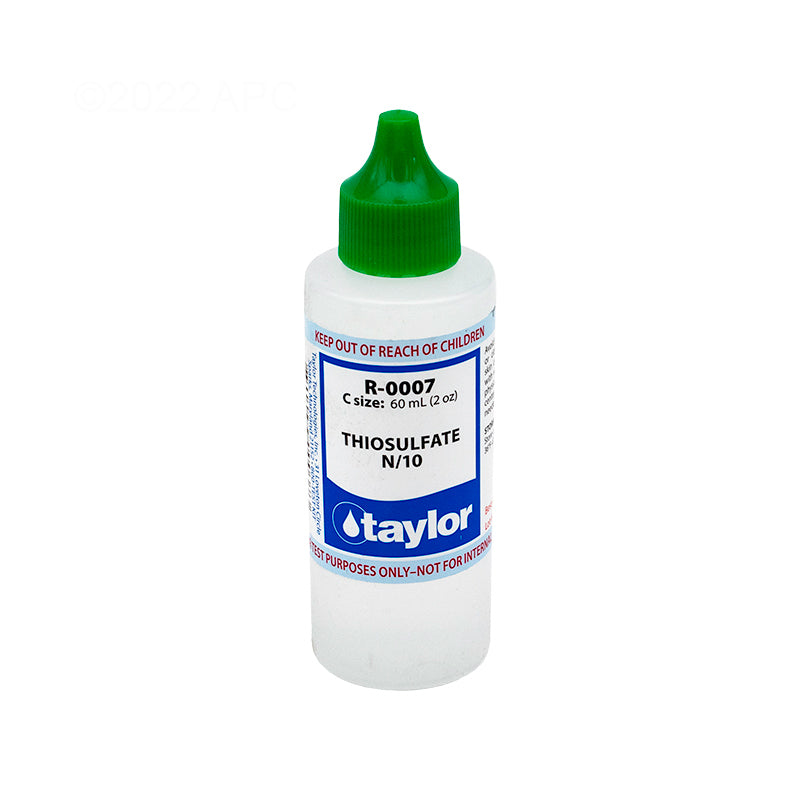 Taylor Thiosulfate N/10 Dropper Bottle 2oz