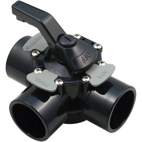 Waterway TruSeal 3-Way 1 ½" x 2" Diverter Valve 600-7200-CPVC