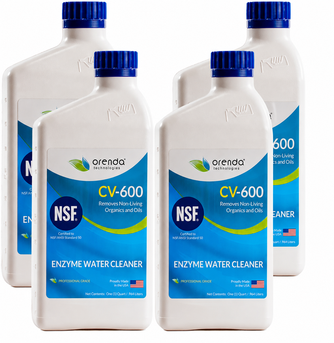 Orenda CV-600 Enzyme Water Cleaner 32oz (Pack of 4)