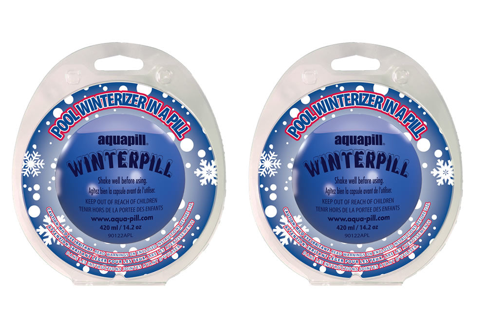 AquaPill WinterPill Pool Winterizer for Pools Up to 30,000 Gallons (Pack of 2)