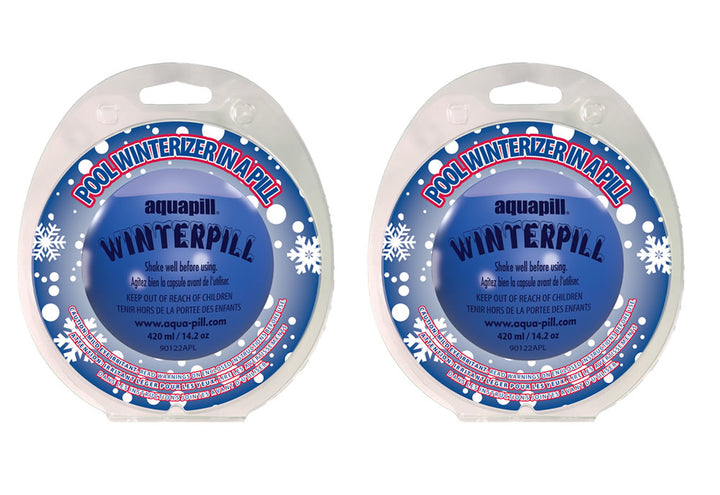 AquaPill WinterPill Pool Winterizer for Pools Up to 30,000 Gallons (Pack of 2)