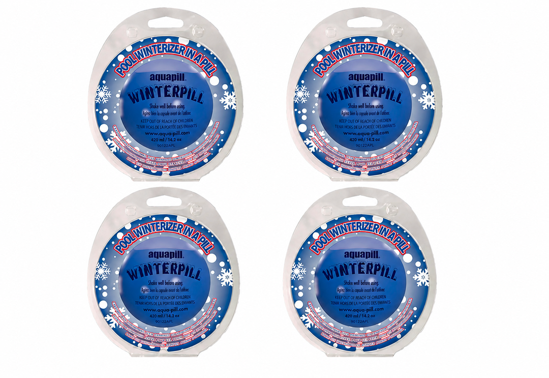 AquaPill WinterPill Pool Winterizer for Pools Up to 30,000 Gallons (Pack of 4)