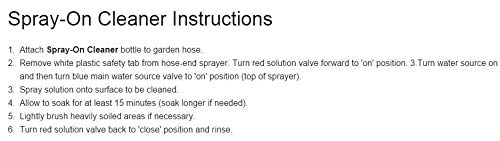 4 Natural Chemistry 00177 Swimming Pool Spa 32 oz Spray On Winter Cover Cleaners