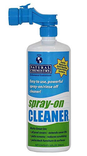 4 Natural Chemistry 00177 Swimming Pool Spa 32 oz Spray On Winter Cover Cleaners