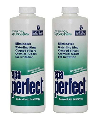 2) Natural Chemistry 04021 Hot Tub Spa Perfect Water Maintenance - 16oz Each