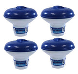 4) Hydro Tools 7" Large Swimming Pool/Spa Floating Dispenser 1" or 3" Tablets