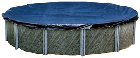 Swimline 28' Round Above Ground Winter Pool Cover Blue/Black - PCO832