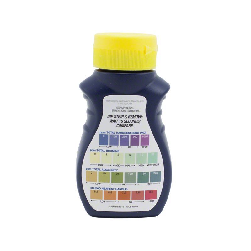 AquaChek Total Bromine Red Test Strips (50 test strips)