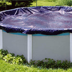 Swimline 28' Round Above Ground Winter Pool Cover Blue/Black - PCO832