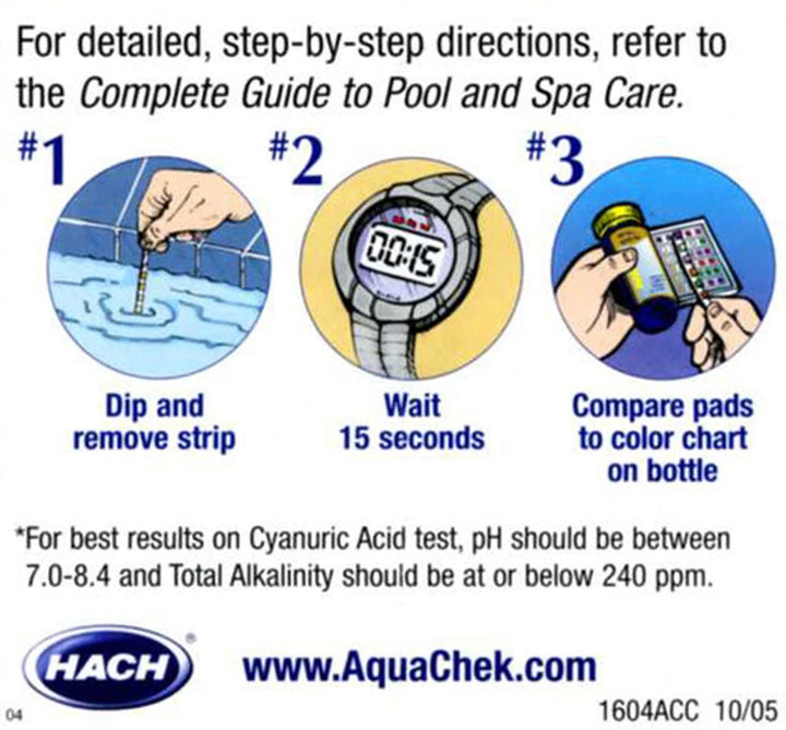 AquaChek Select Connect Test Strips 541604 - 50 test strips