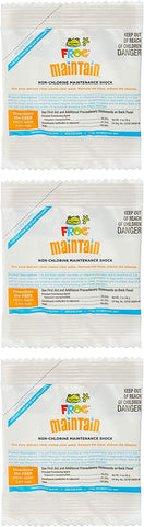 FROG Maintain Non-Chlorine Maintenance Shock Single Use Packets (pack of 3)