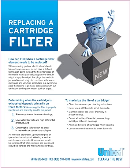 Unicel UHD-SR100 Replacement Filter Cartridge