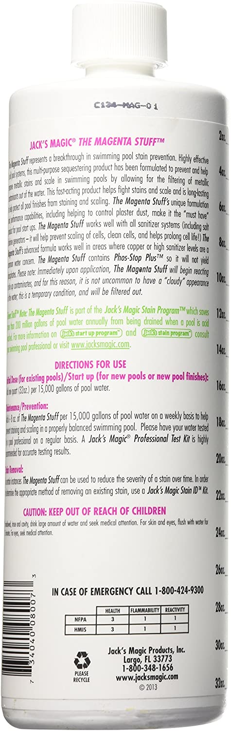 Jack's Magic The Magenta Stuff 32oz.