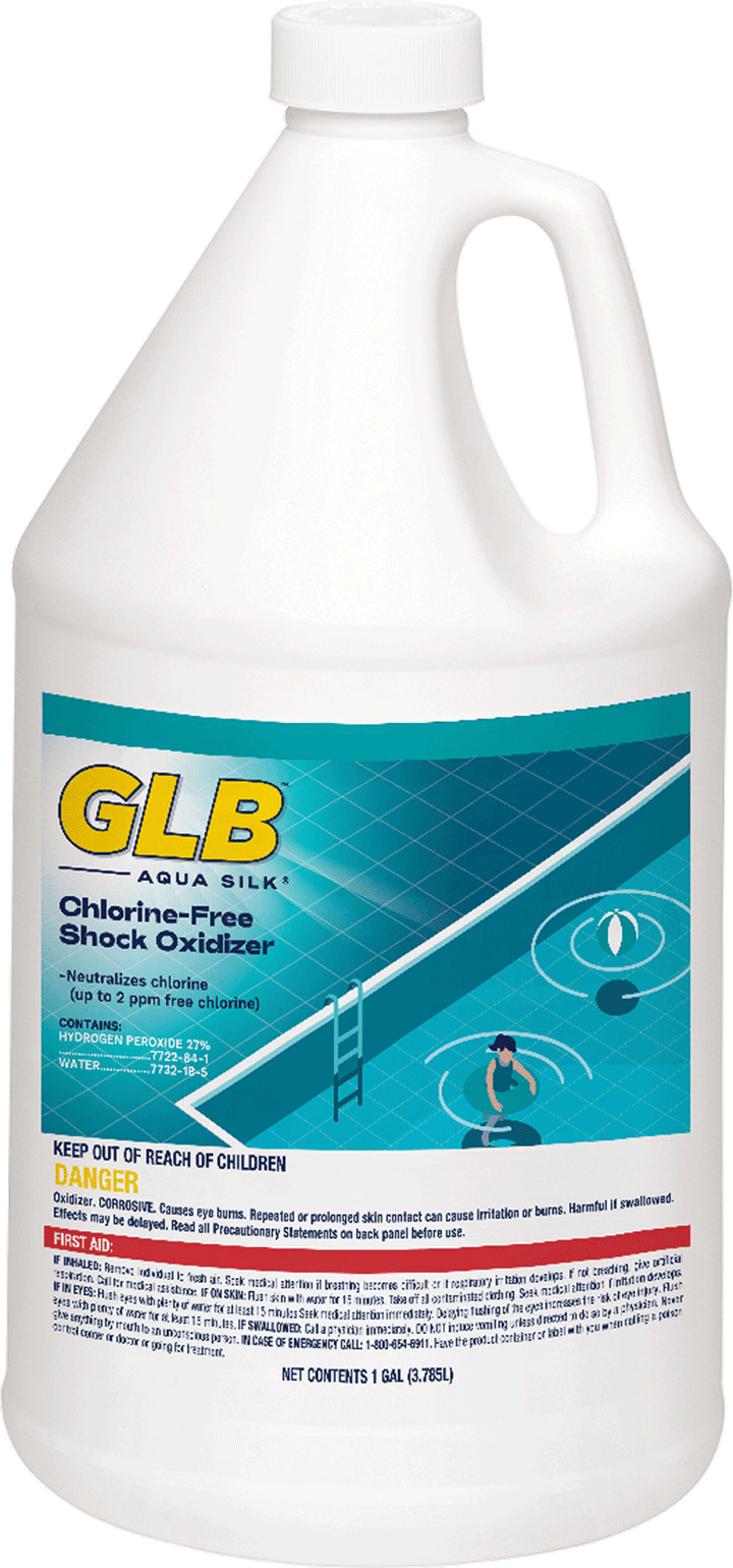 GLB Aqua Silk Chlorine-Free Shock Oxidizer 1 Gallon
