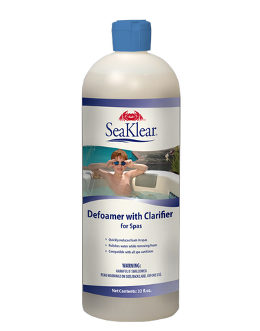 SeaKlear Defoamer with Clarifier for Spas 32oz.